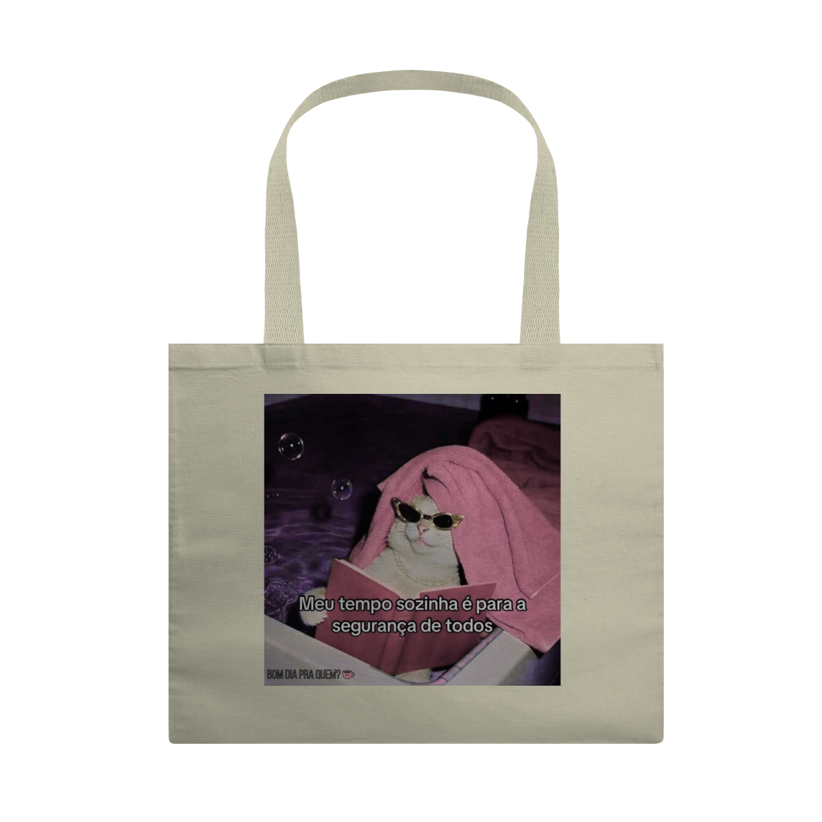 Nome do produto: Ecobag Grande | Meu tempo sozinha