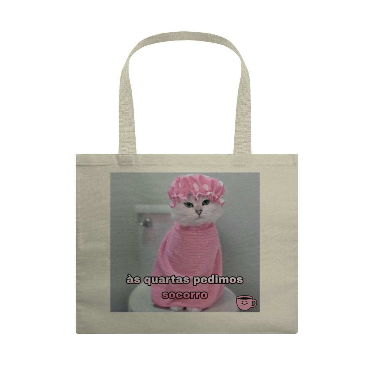 Nome do produto: Ecobag Grande | As quartas pedimos socorro