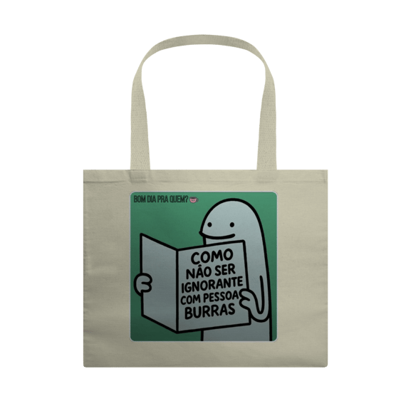 Ecobag Grande | Como não ser ignorante