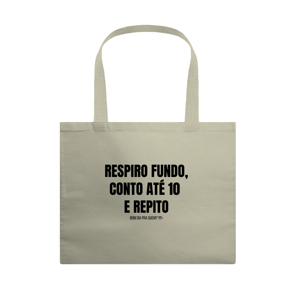 Nome do produto: Ecobag Grande | Respiro fundo