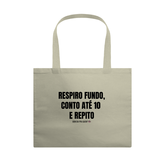 Ecobag Grande | Respiro fundo