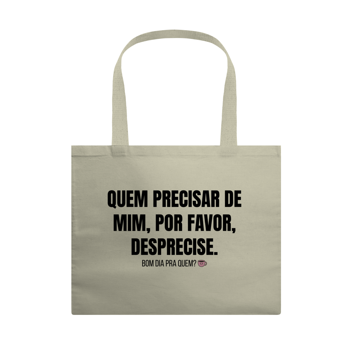 Nome do produto: Ecobag Grande | Por favor desprecise