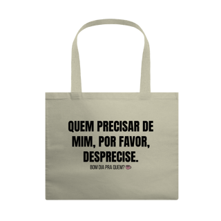 Nome do produto Ecobag Grande | Por favor desprecise