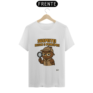 Nome do produto T-Shirt Coruja Suspeita
