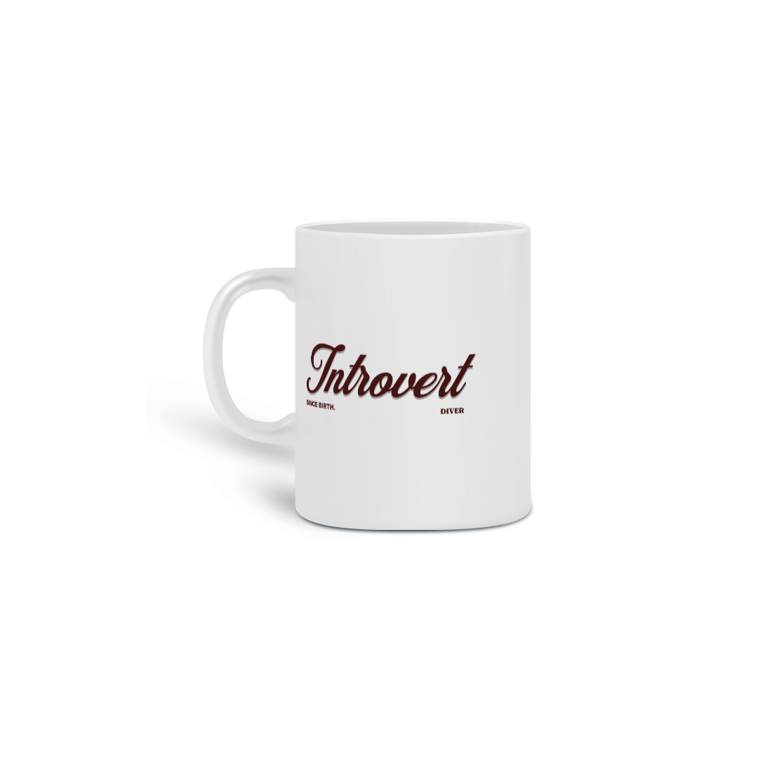 Nome do produto: Caneca Introvert