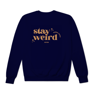 Nome do produto Moletom Stay Weird
