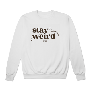 Nome do produto Moletom Stay Weird