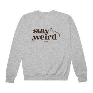 Nome do produto Moletom Stay Weird