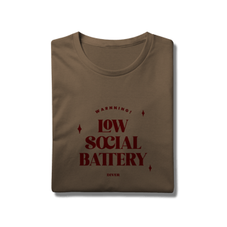 Nome do produto Tshirt Low Battery