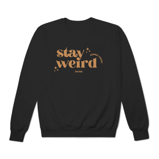 Nome do produto Moletom Stay Weird