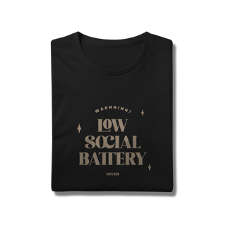 Nome do produto Tshirt Low Battery