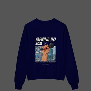 Moletom Menina do Som de unha vermelha