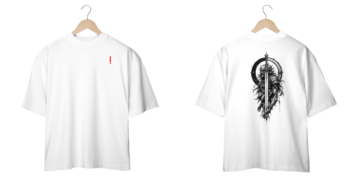 Nome do produto: Camisa Oversized Último Guardião