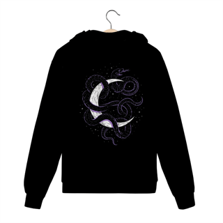 Nome do produto Moletom Prime com Zíper  Eclipse da Serpente
