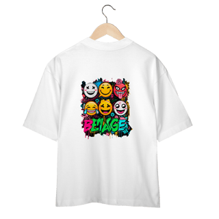 Nome do produto Camiseta Oversized Urban Emotes