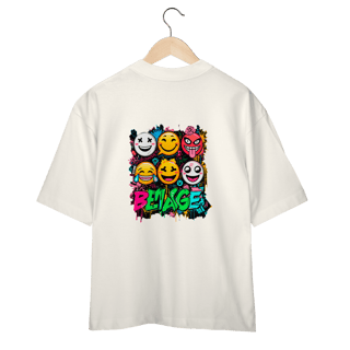 Nome do produto Camiseta Oversized Urban Emotes