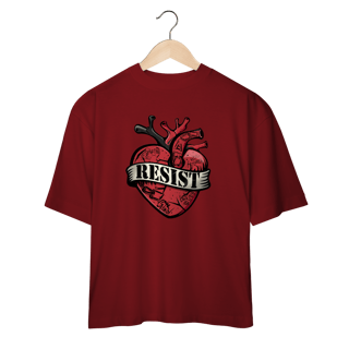 Nome do produto Camiseta Oversized Resist