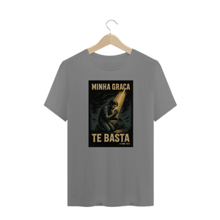 Nome do produto Camiseta Minha Graça Te Basta | 2 Co 12:9 | Plus Size