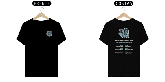 Rated Bagre World Tour - Camiseta Prime