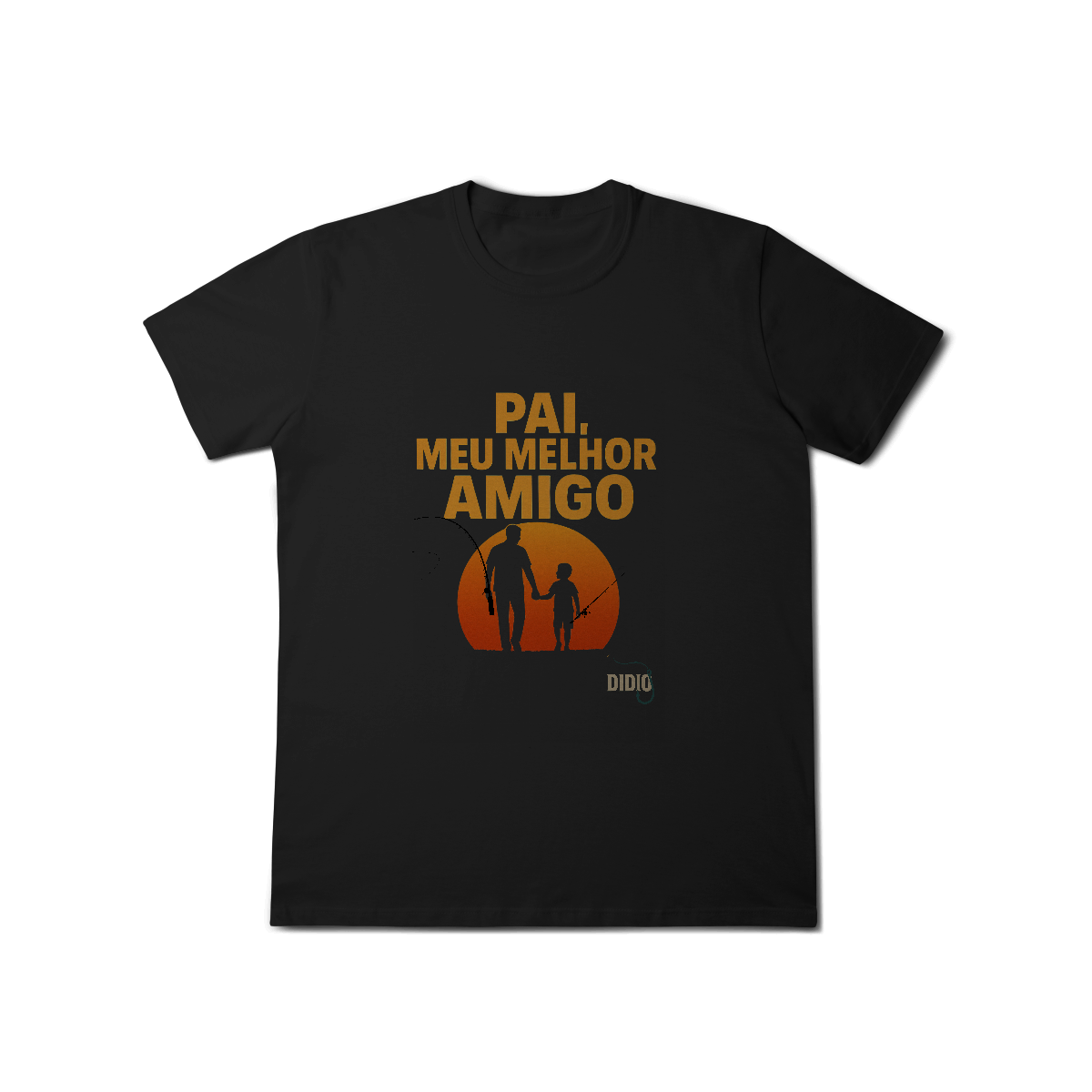 Nome do produto: Camiseta “Pai, Meu Melhor Amigo” – Edição Especial DIDIO