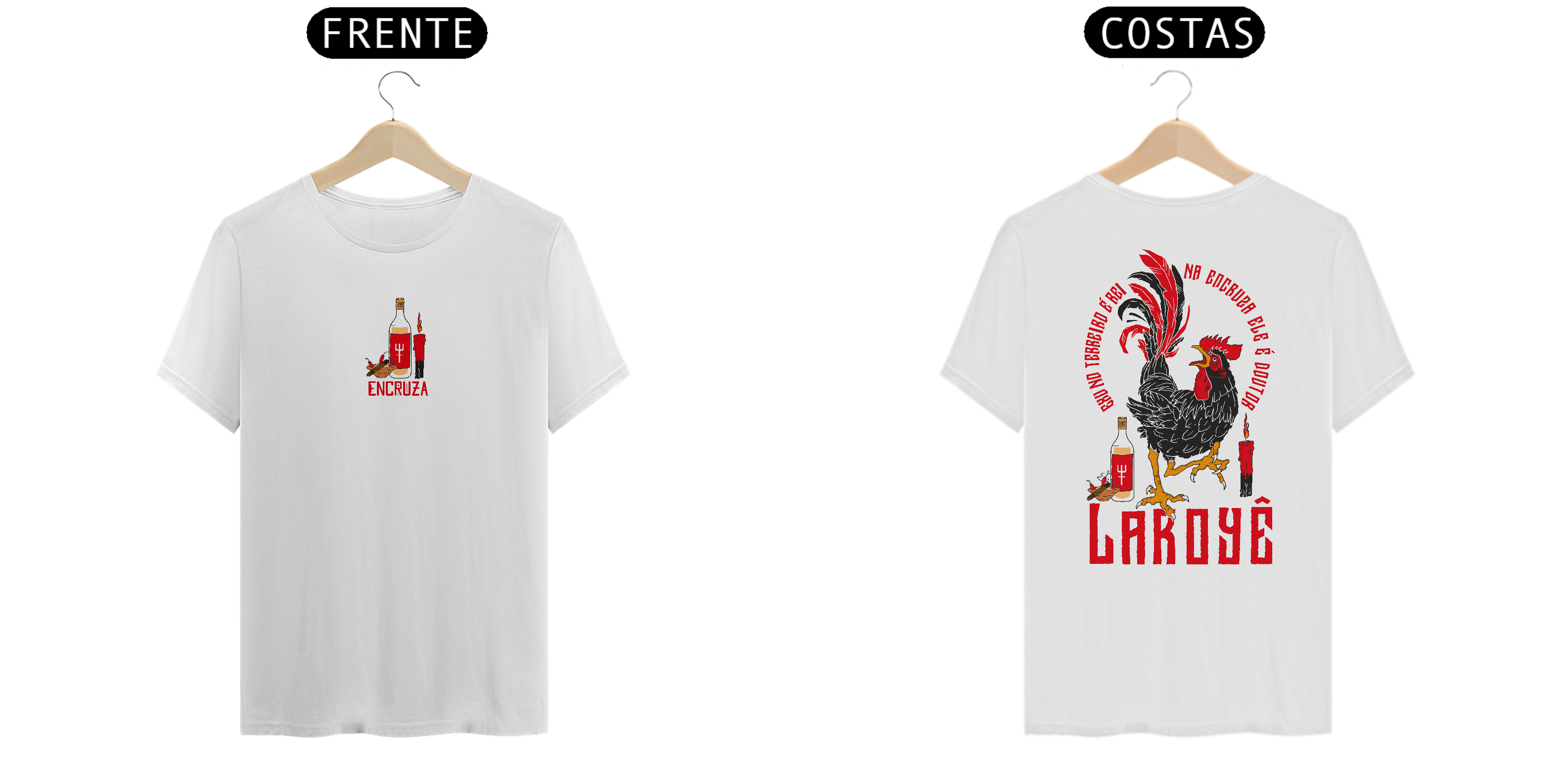 Camiseta Exu Branca