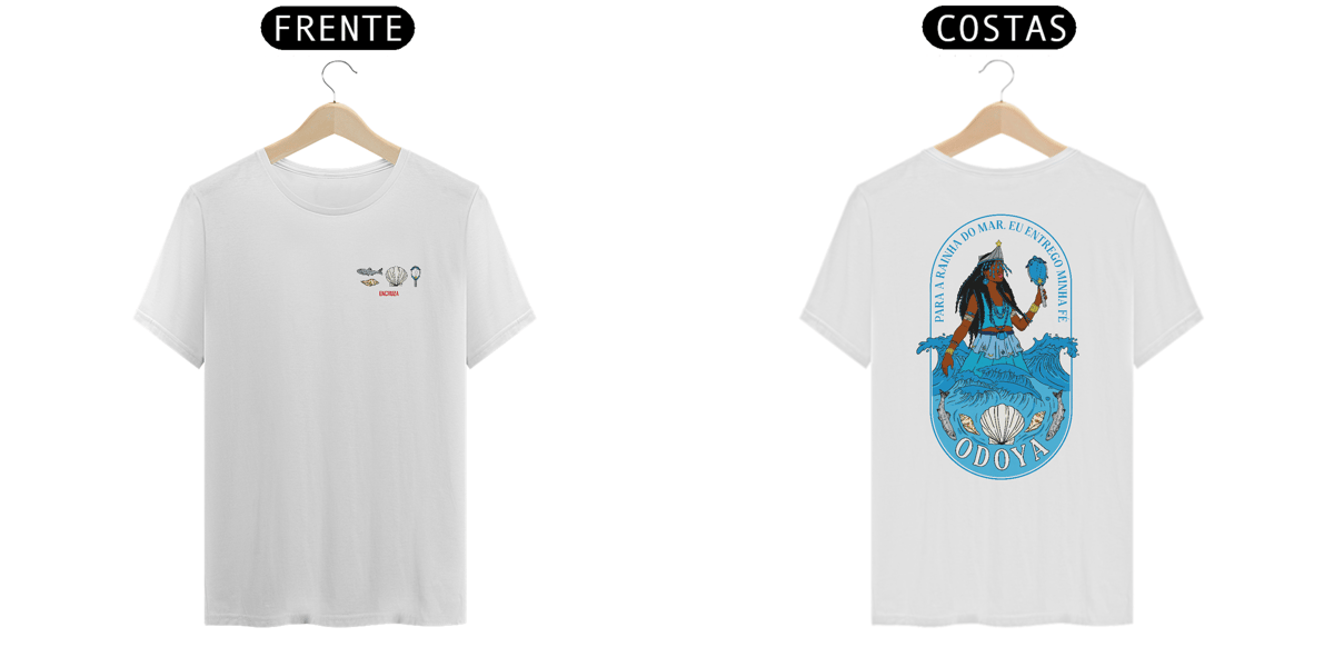 Nome do produto: Camiseta Rainha do Mar 