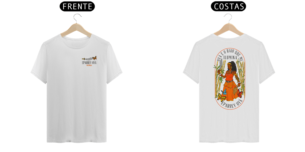 Nome do produto: Camiseta Rainha dos Ventos #Branca