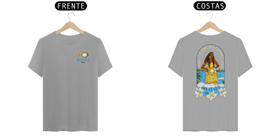 Camiseta Ouro de Oxum #Malha Clara