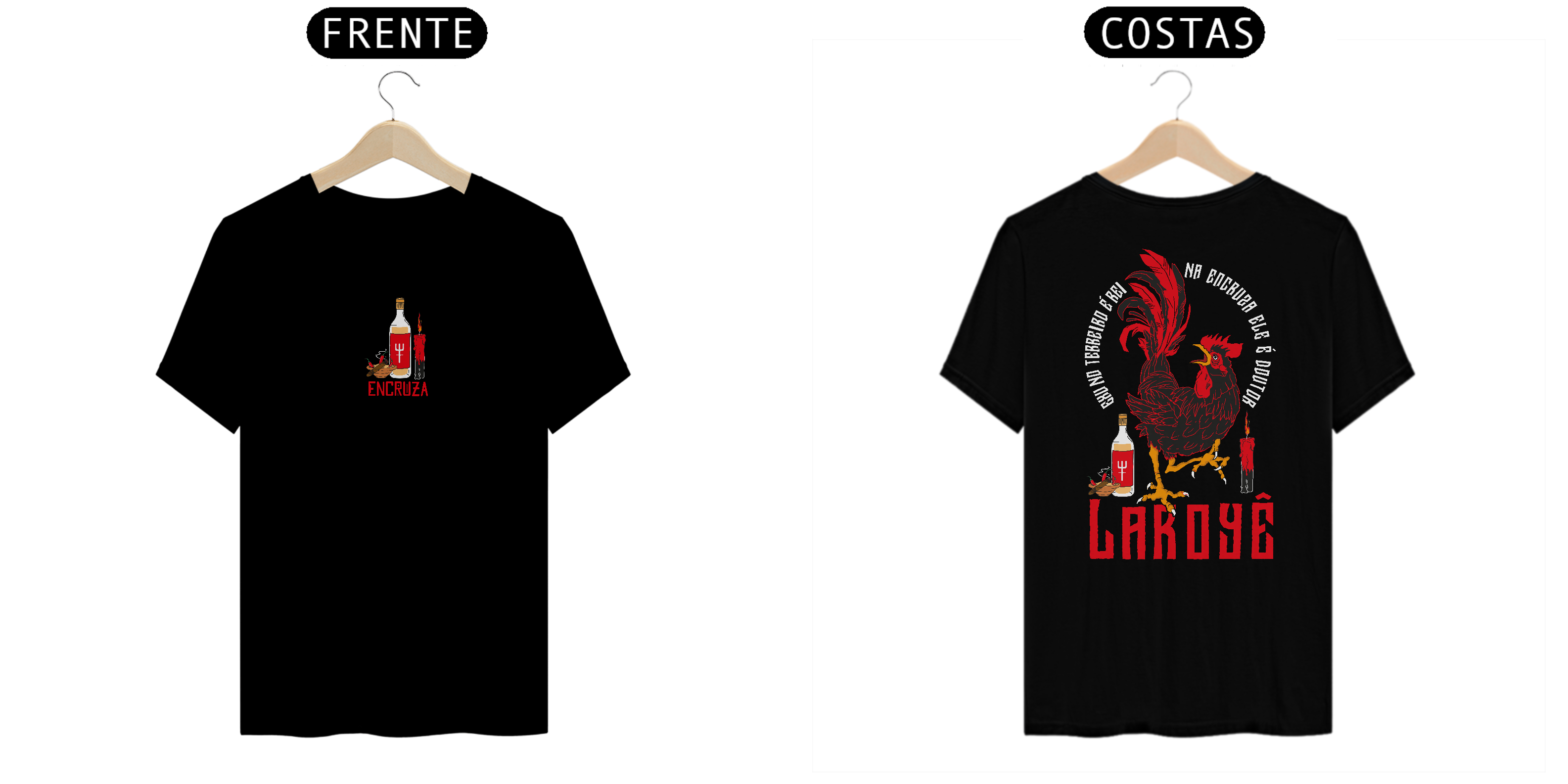 Camiseta Exu Preta