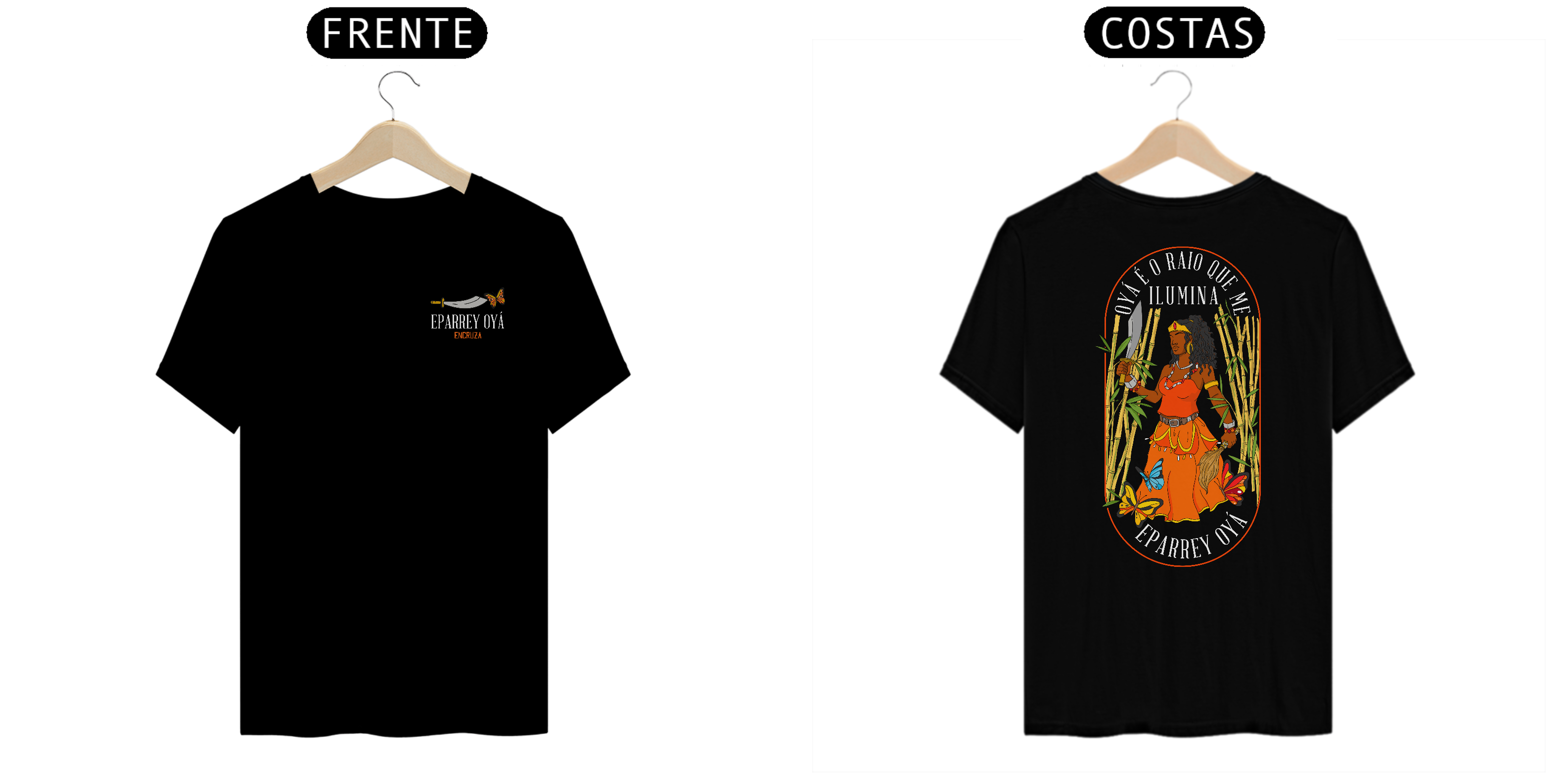 Camiseta Rainha dos Ventos #Preta
