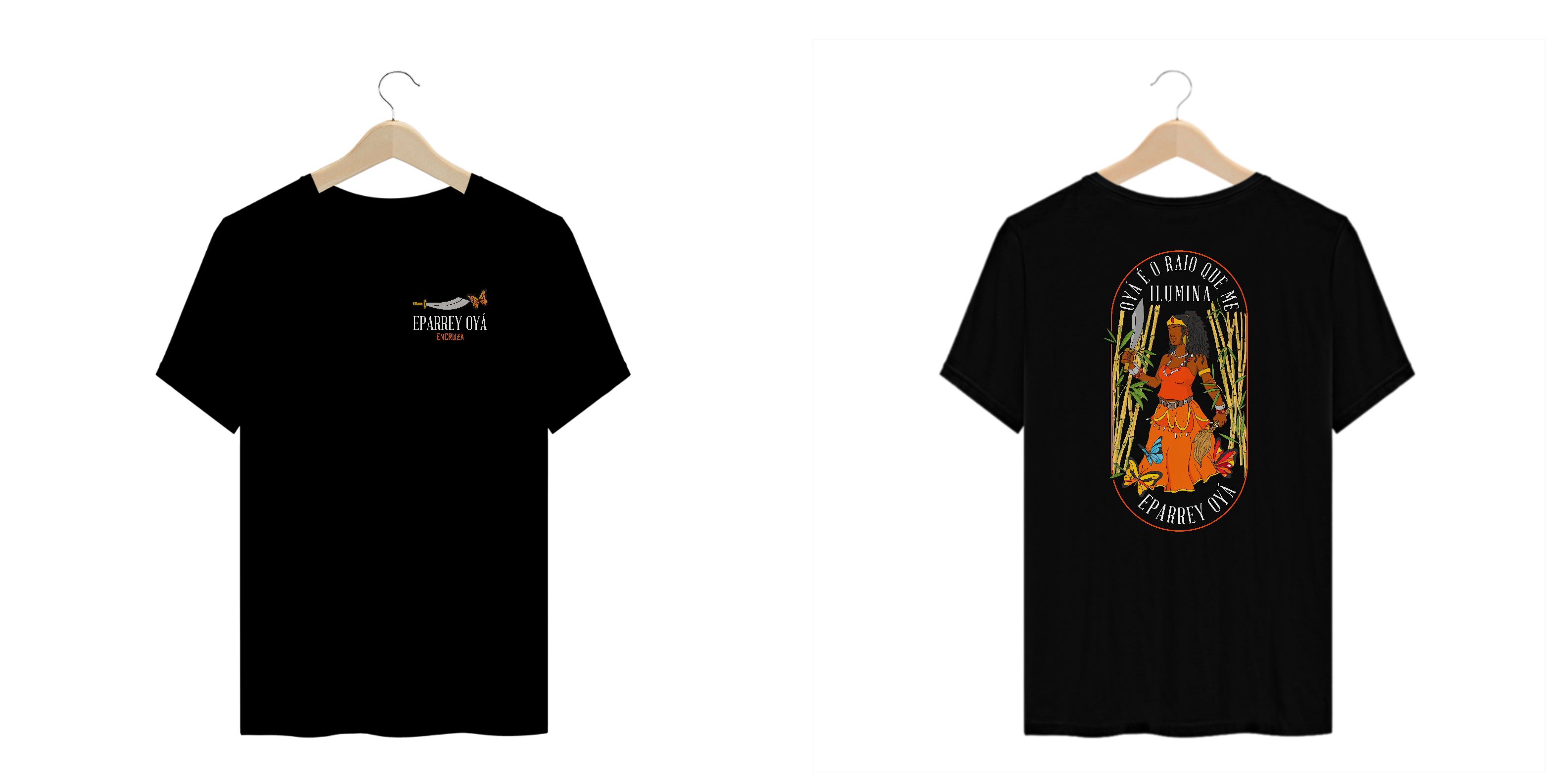 Camiseta Rainha dos Ventos #Pluss Size Preta 