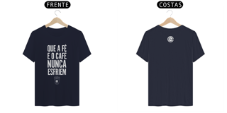 Nome do produto Camiseta Sport fé e café - Villa Cafe!