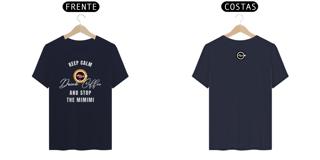 Nome do produto Camiseta Sport KEEP CALM - Villa Cafe!