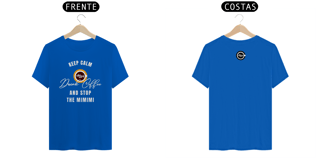 Nome do produto Camiseta Sport KEEP CALM - Villa Cafe!