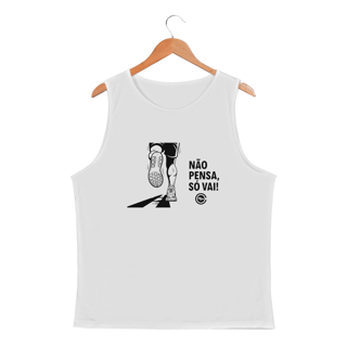 Nome do produto Regata Masc Sport Dry UV NÃO PENSA, SÓ VAI - Villa Café