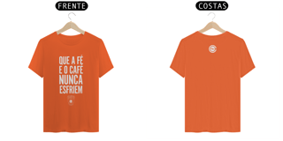 Nome do produto Camiseta Sport fé e café - Villa Cafe!