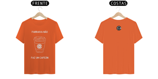 Nome do produto Camiseta Sport FARRAIVA NÃO - Villa Cafe!