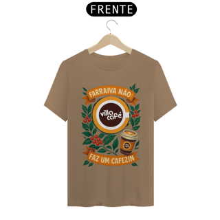 Nome do produto Camiseta PRIME - Farraiva Não (Villa Café)