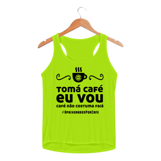 Nome do produto Regata Fem Sport Dry UV TOMÁ CAFÉ - Villa Café
