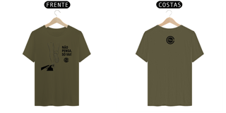 Nome do produto Camiseta T-Shirt Prime Não pensa - Villa Café