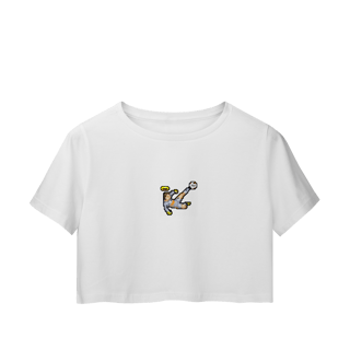 Nome do produto Victor 13-bits - Cropped - Branco