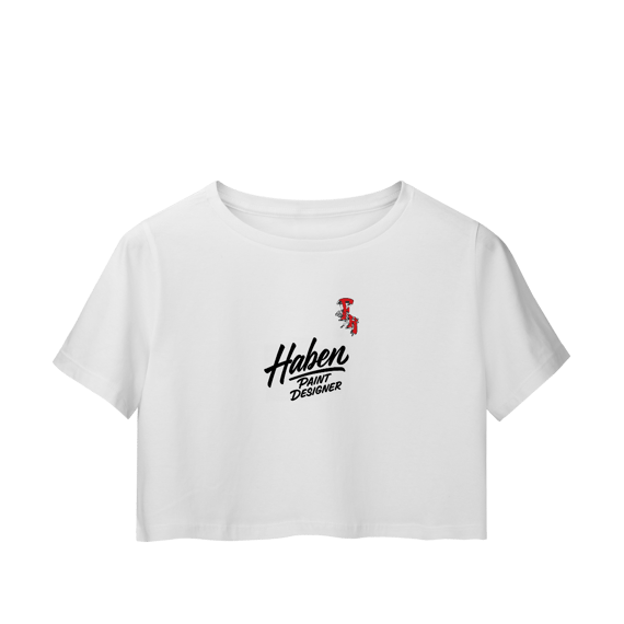 Camisa Cropped - Cartoon Custom