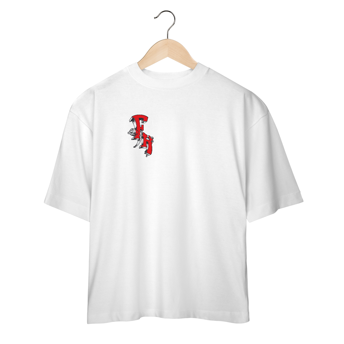 Nome do produto: Camiseta Oversized - HABEN CARTOON