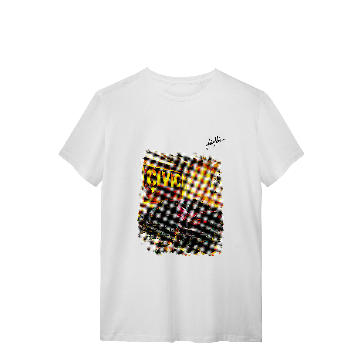 Nome do produto: T-Shirt Quality Clássicos- Civic  