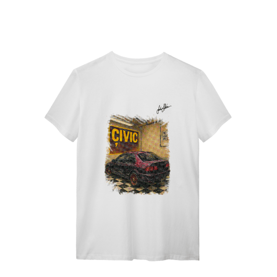 T-Shirt Quality Clássicos- Civic  