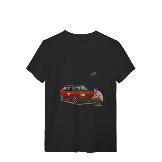 T-Shirt Quality - Gol quadrado 