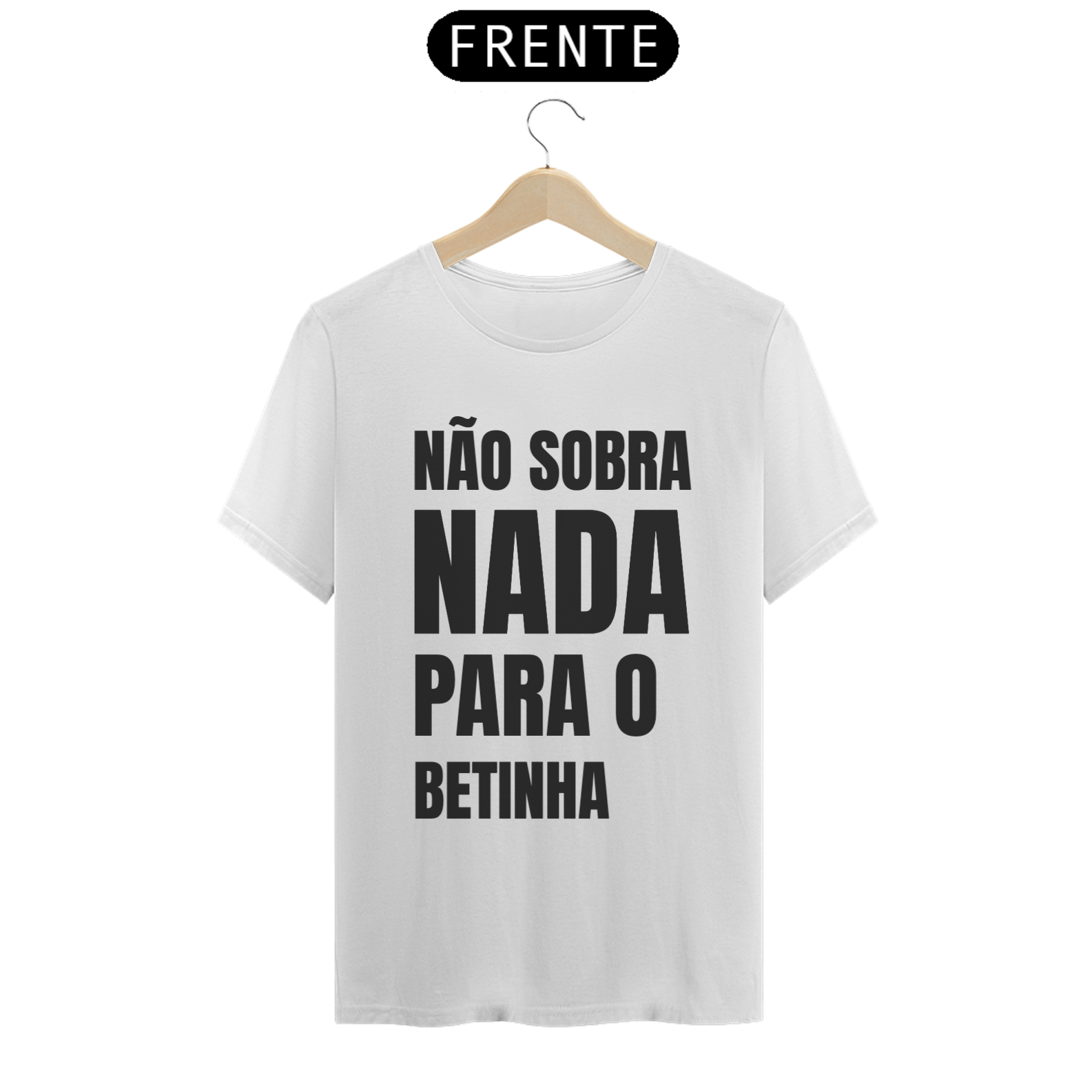 Não sobra NADA (branco)