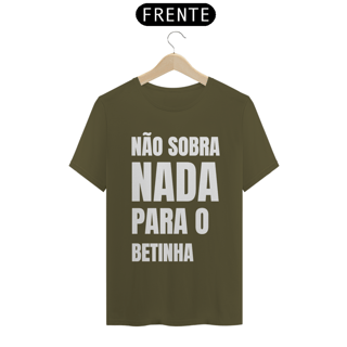 Nome do produto Não sobra NADA (outras cores)