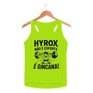 Nome do produto Regata Sport Dry Hyrox! Feminina UV
