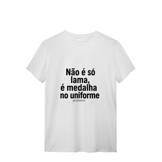 Nome do produto Medalha no uniforme T-Shirt Quality